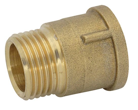 Predľženie 3/4"x30mm mosadz DN20x30