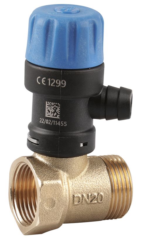 Slovarm T-3160 Pojistný ventil k el.bojleru 1/2", 6,7 bar