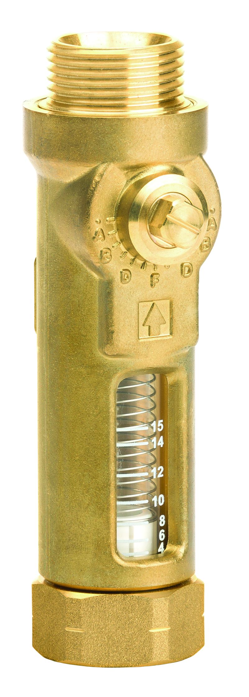 TacoSetter Inline 130 vyvažovací ventil 3/4"x3/4" vnitřní-vnější závit EK, 2,0-8,0 l/min., kvs 1,6 ; typ B