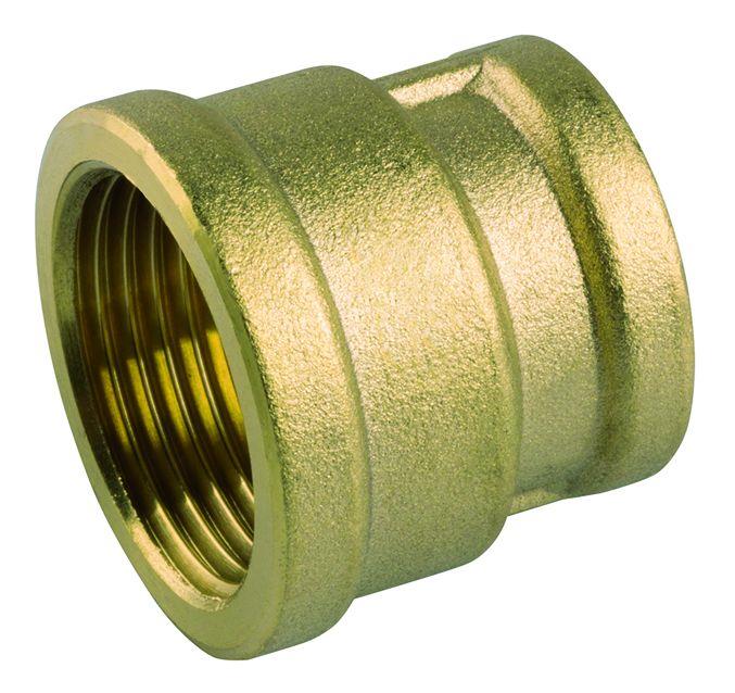 Nátrubok redukovaný 1/2"x3/8" mosadz DN15xDN10