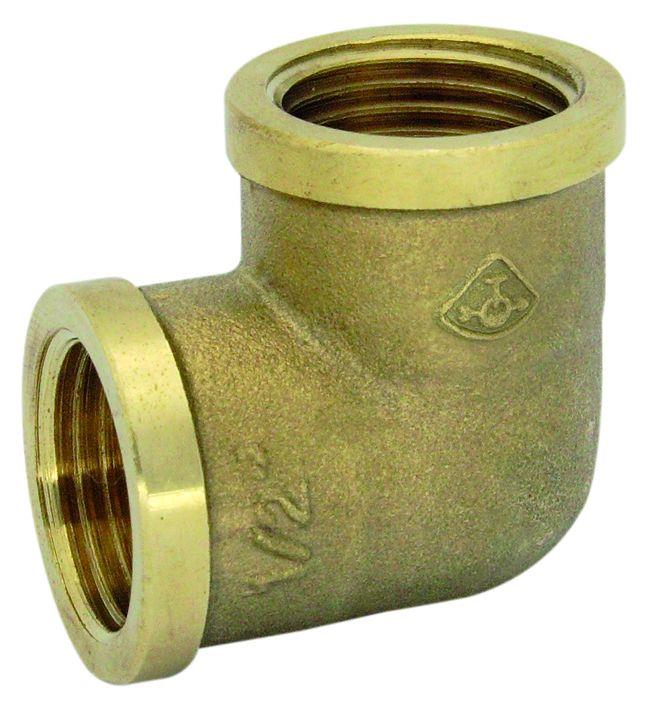 Koleno F/F 1" mosadz DN25