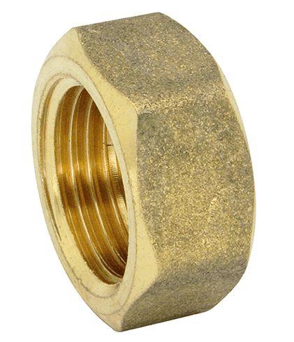Zátka F 3/8" mosadz DN10